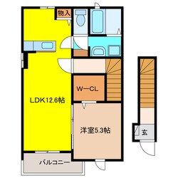 リュニック唯Ⅰの物件間取画像